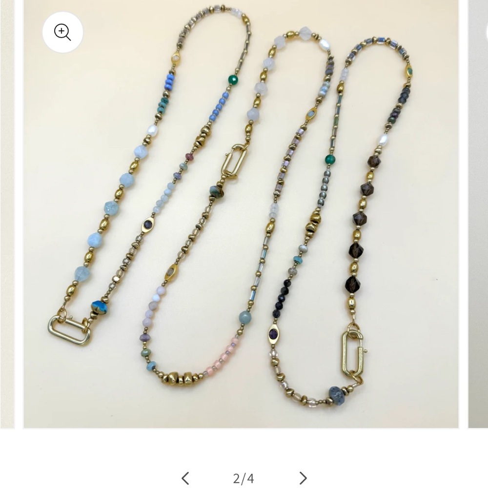 Elegant Multicolor Beaded Necklace